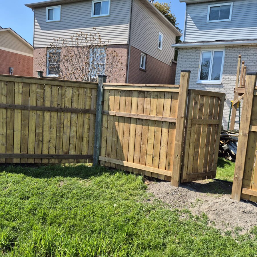 Fence in Kingston, Ontario